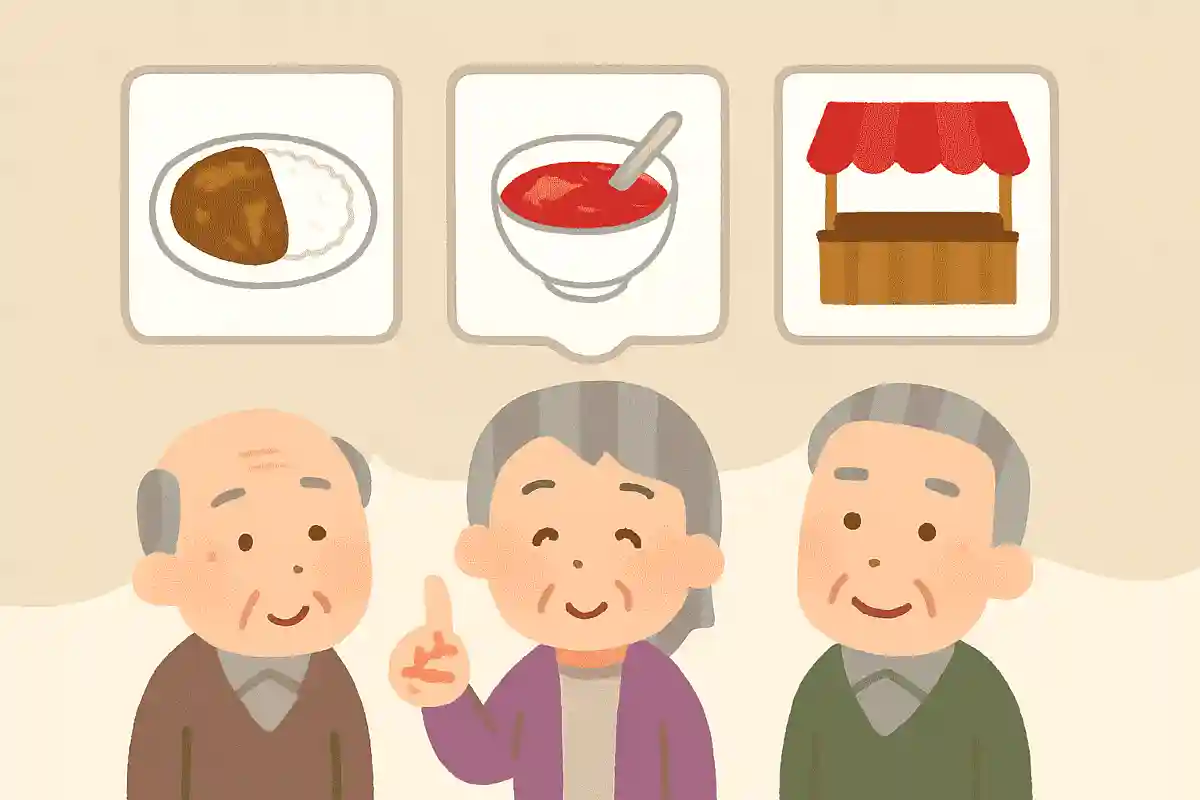 れんげ、スープ、屋台