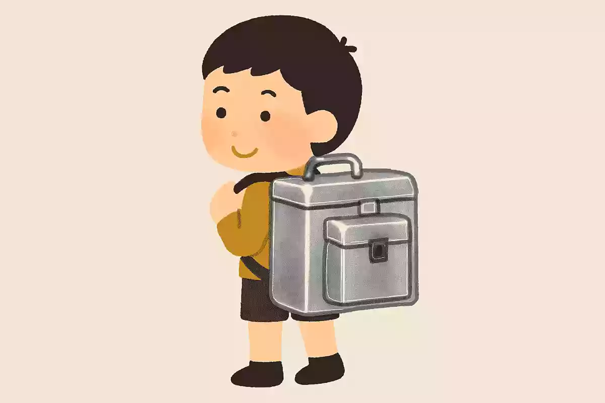 かつて、アルミ製のランドセルが使われていたことがある