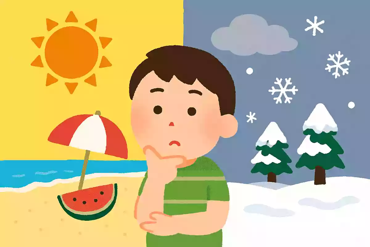 一年中夏 or 一年中冬、どちらかになるならどっちがいい?