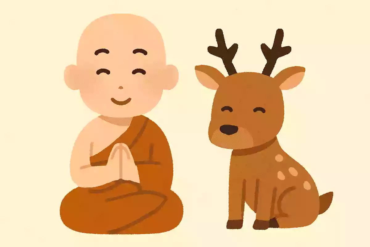 中国から仏教が伝来した際に、一緒に来た動物はなんでしょう?