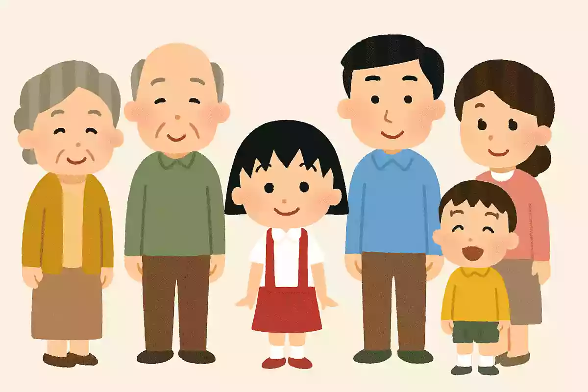 『ちびまる子ちゃん』一家は何人家族？