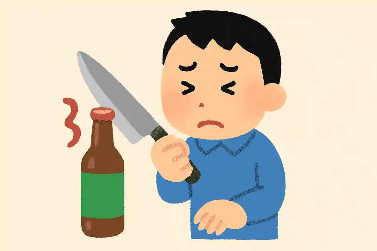 栓抜きの代用となるアイテムとして不適切なものはどれでしょう？