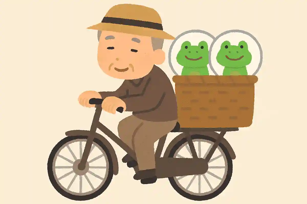 昭和初期頃、自転車でとある生き物を売り歩いていました。生き物とは何でしょうか?