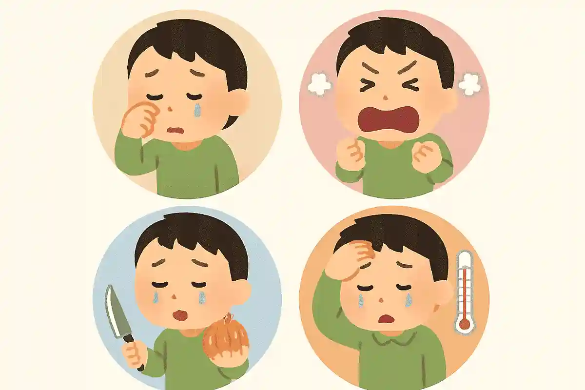 涙のもとになっているものは次のうちどれ？