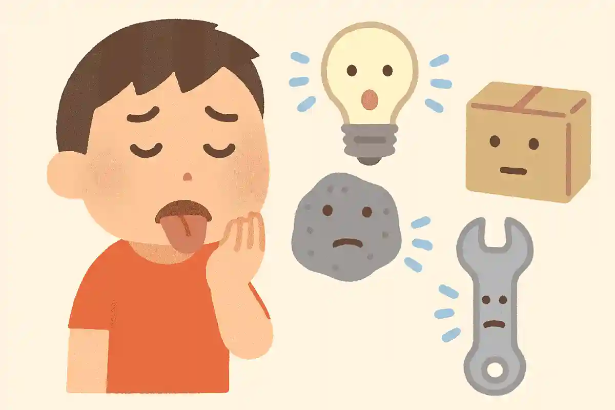 人間の味覚にないものはどれ?