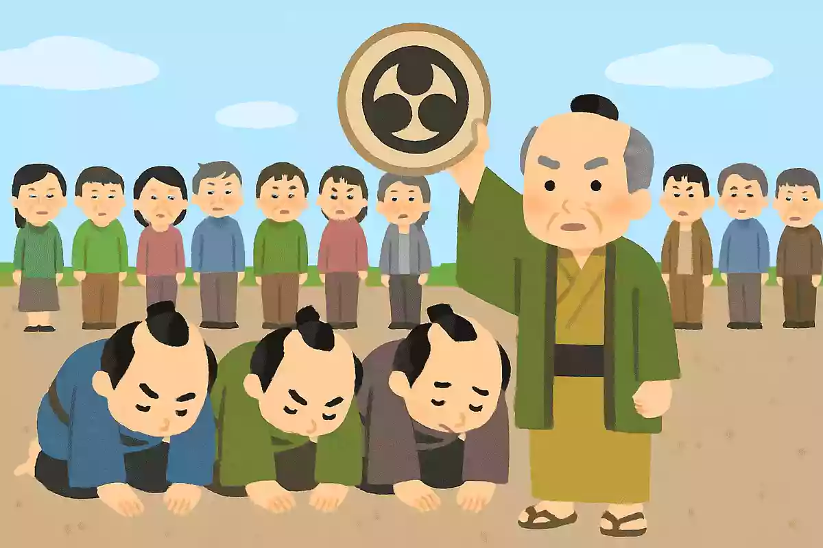 水戸黄門の悪人たちがひれ伏すシーンで「この紋所が目に入らぬか」というセリフとともに人々の頭上へ掲げられるのがおなじみの持ち物は何でしょうか？