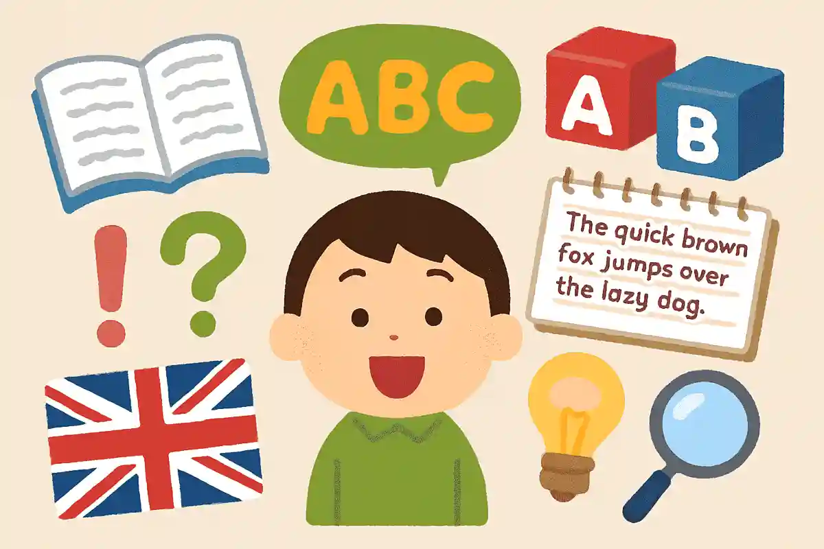 26文字のアルファベット全てを使った文章を「pangram」と言う