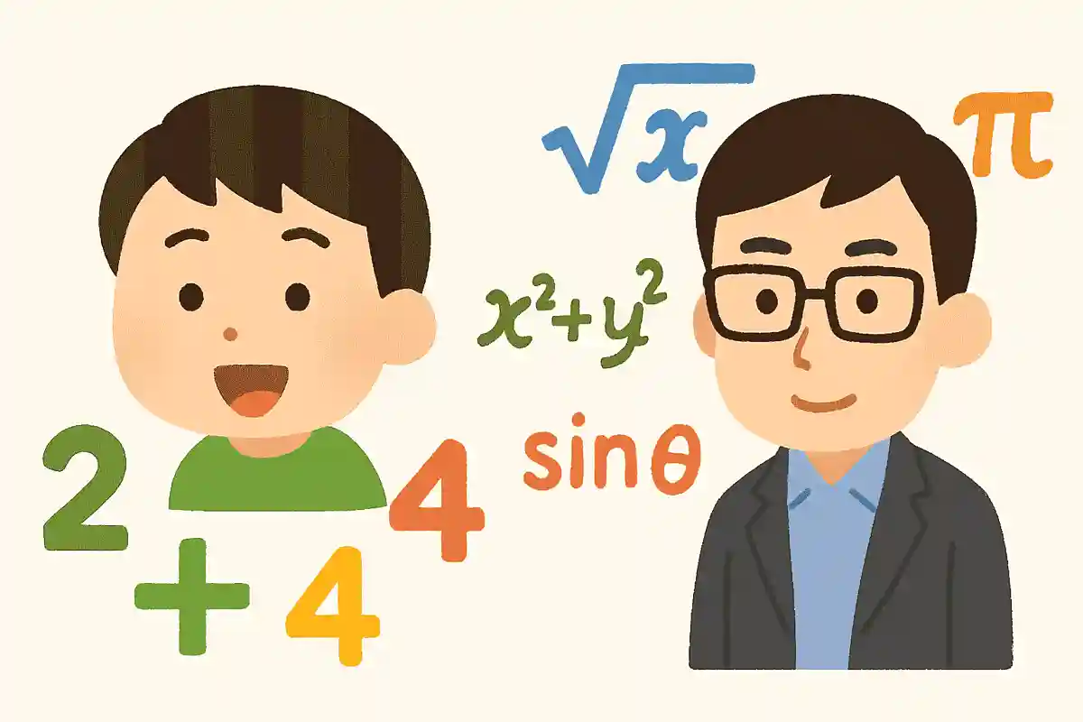 算数と数学の違いは何でしょうか?