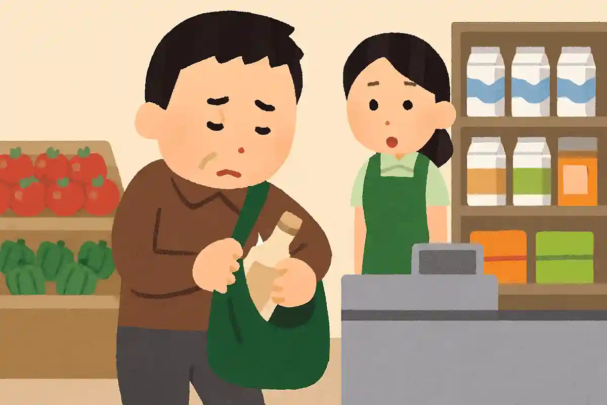 マイバッグの普及で万引きが増加した