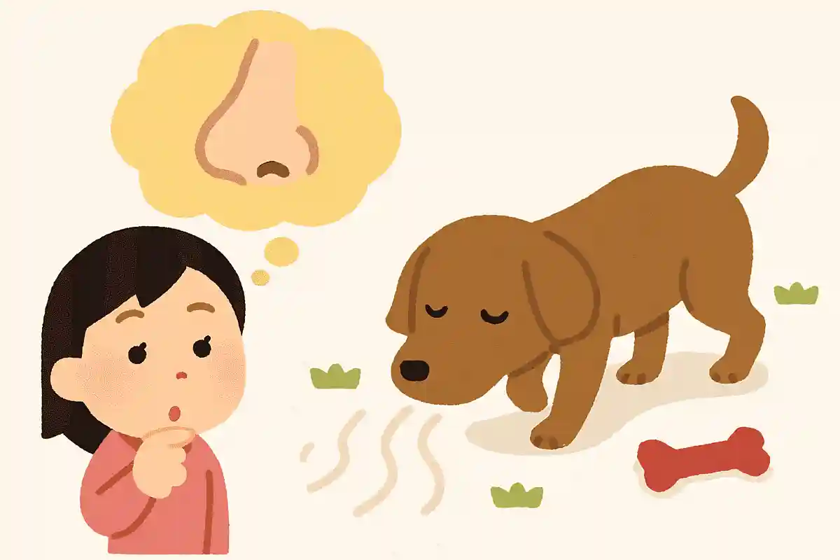 犬の嗅覚が優れている理由は？