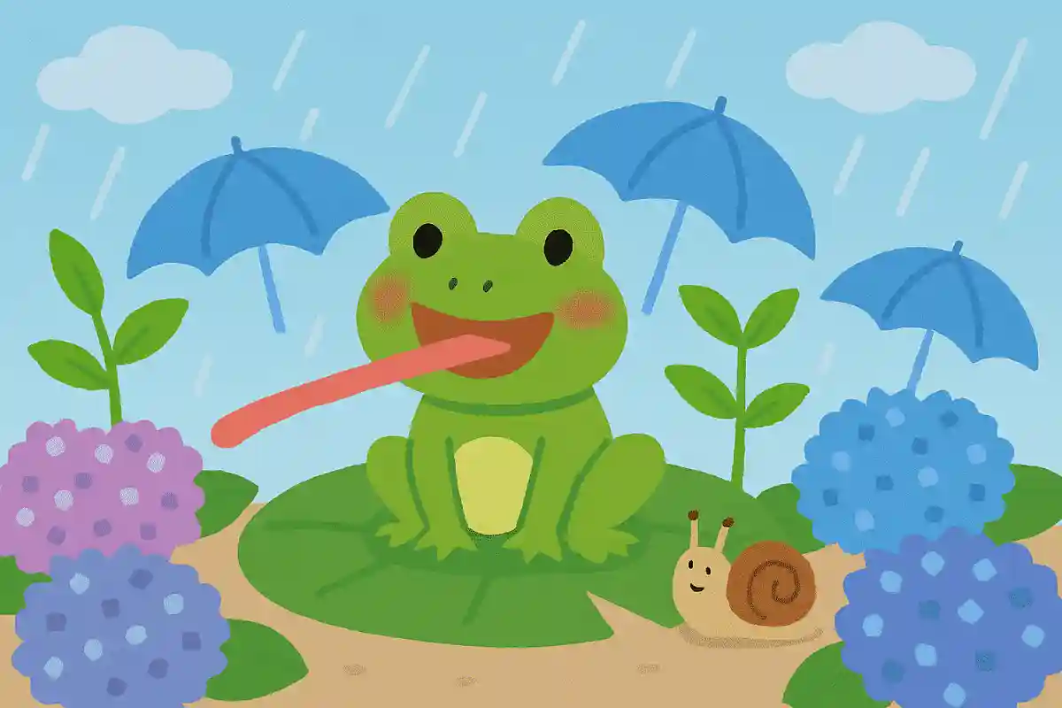 梅雨といえばカエルですが、カエルの舌の長さはどのくらいでしょうか？