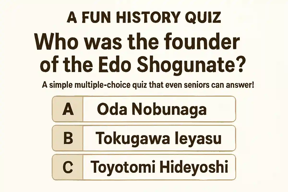 江戸幕府を開いた人物は誰?