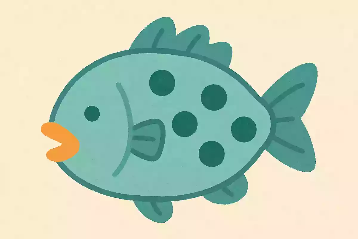 穴が5個ある魚はなんでしょう？