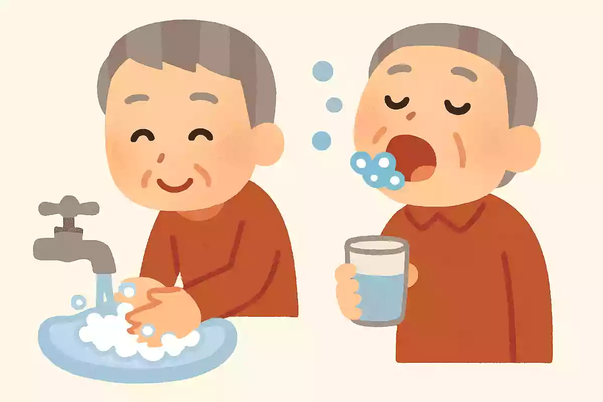 手洗いうがいをしっかしすれば、健康に過ごせるでしょう。