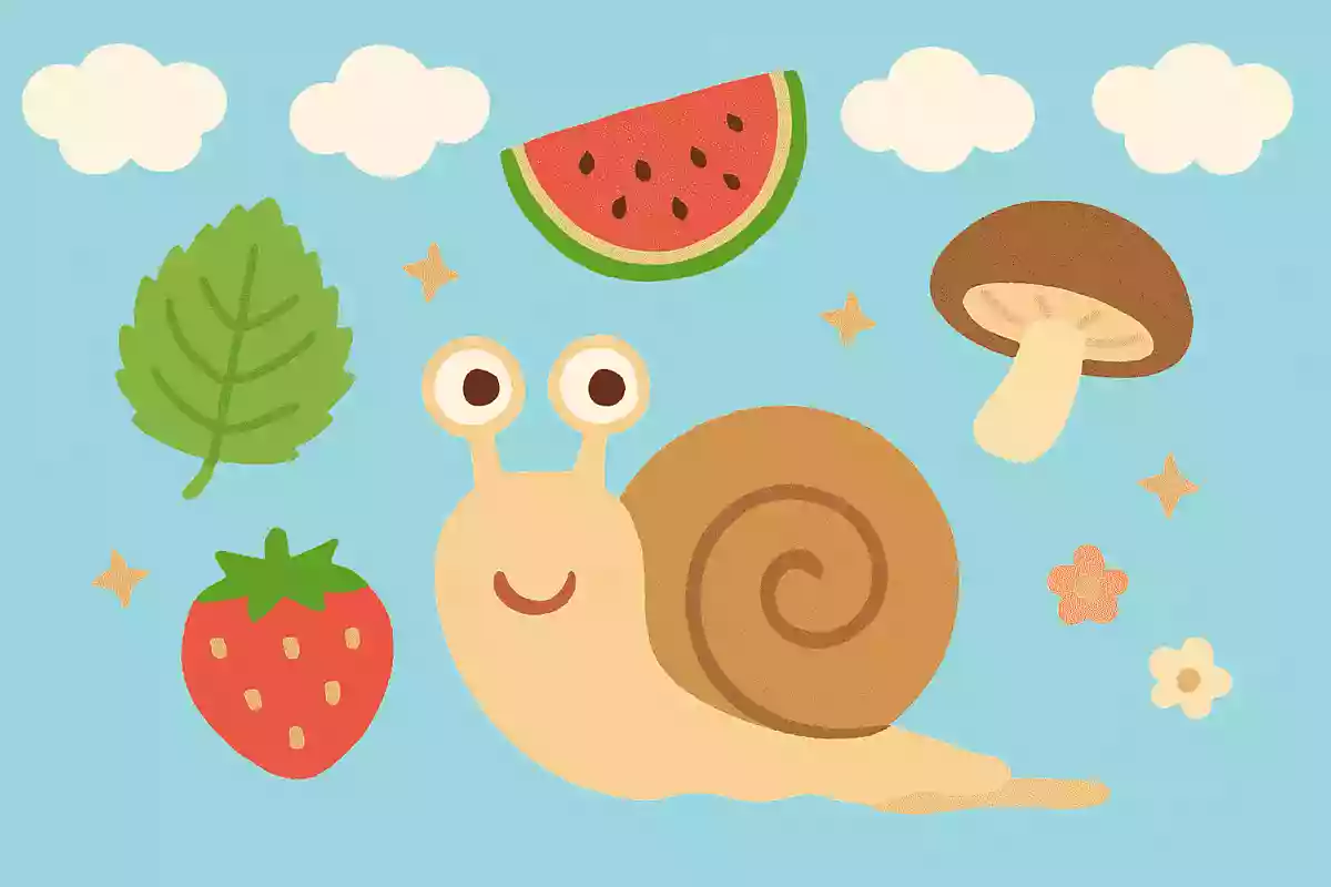 カタツムリが食べる驚きのものとはなんでしょう?
