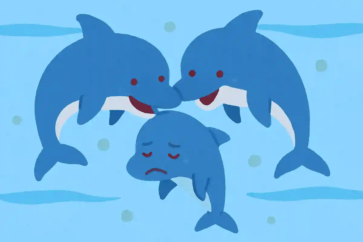 イルカは小さいイルカをいじめることがある