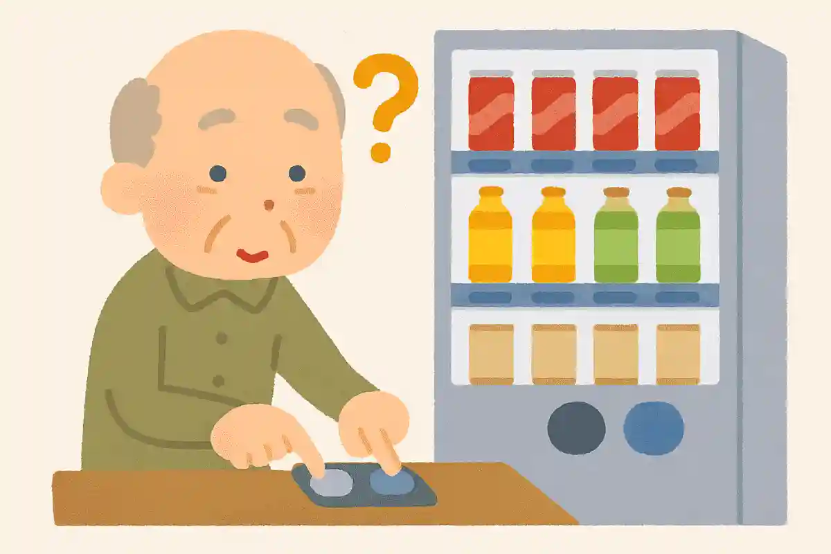 自販機のボタンを左右同時に押した場合、どちらの商品が出てくるでしょうか?