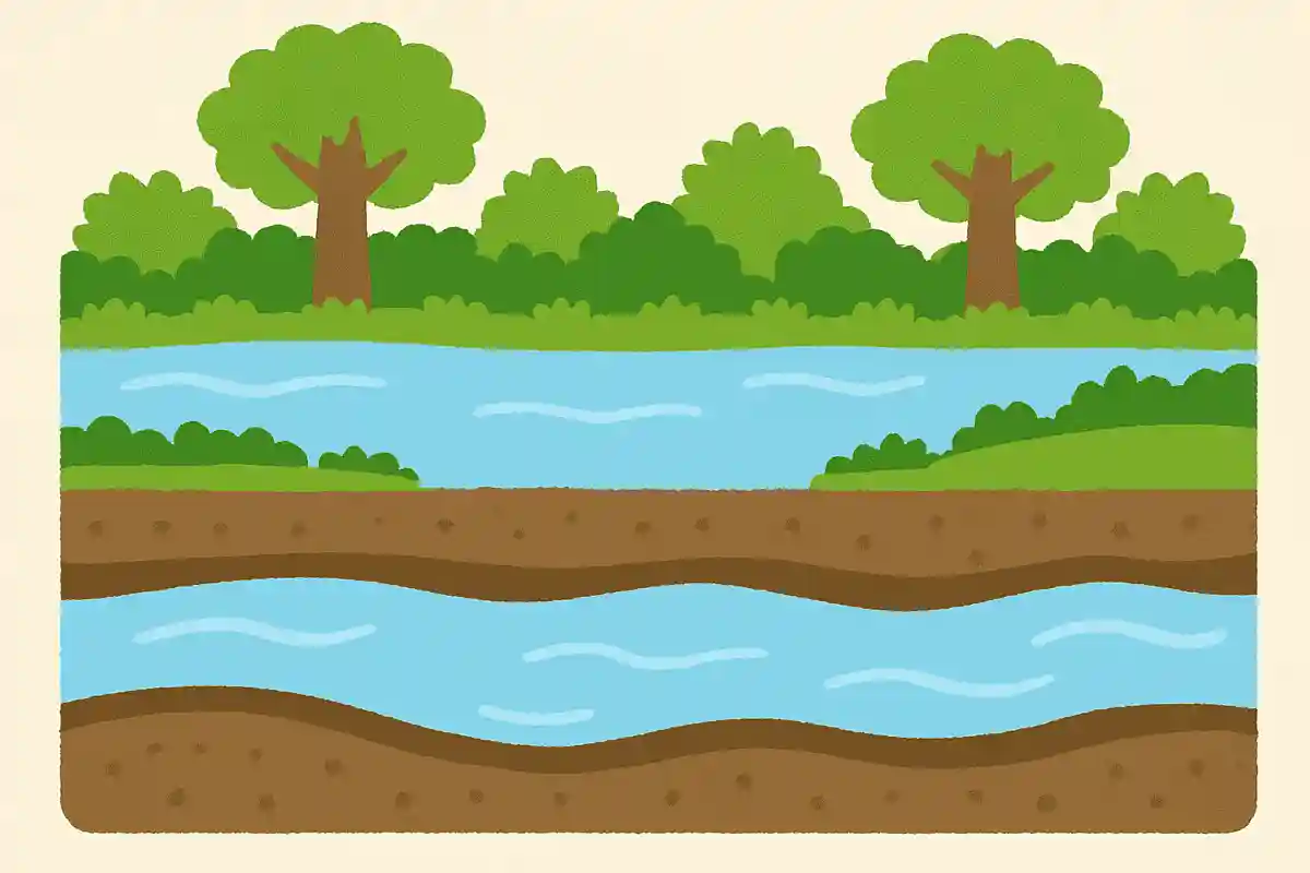 アマゾン川の下にもう一つ大きな川がある