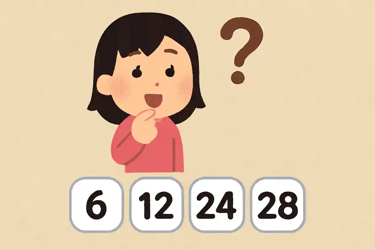 最小の完全数は、以下の選択肢のどれでしょうか?