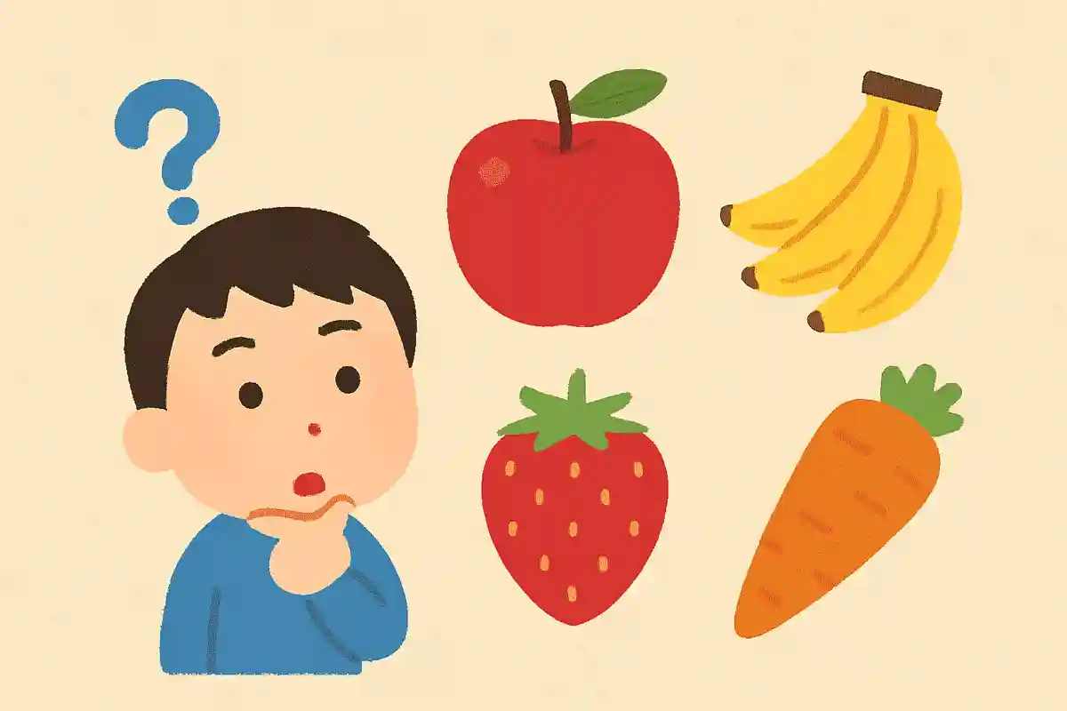 果物ではない食べ物はどれ？