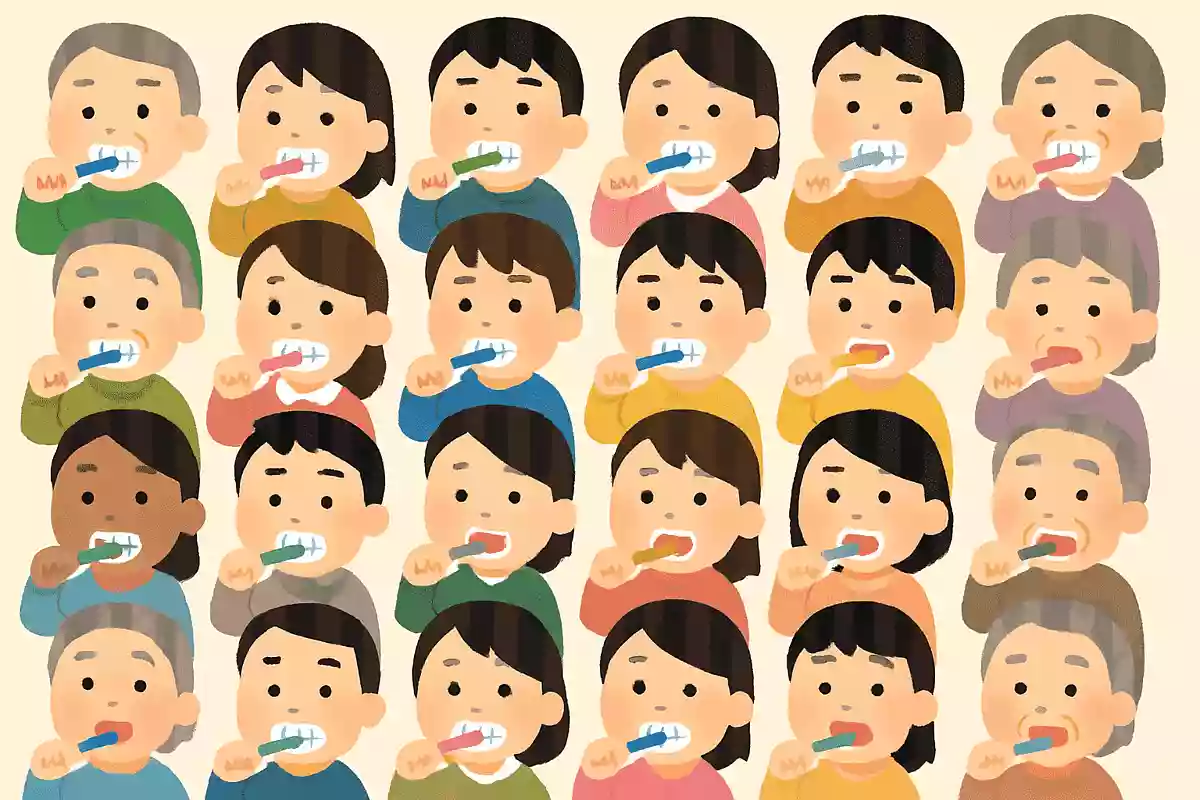 同時に歯磨きをする人数