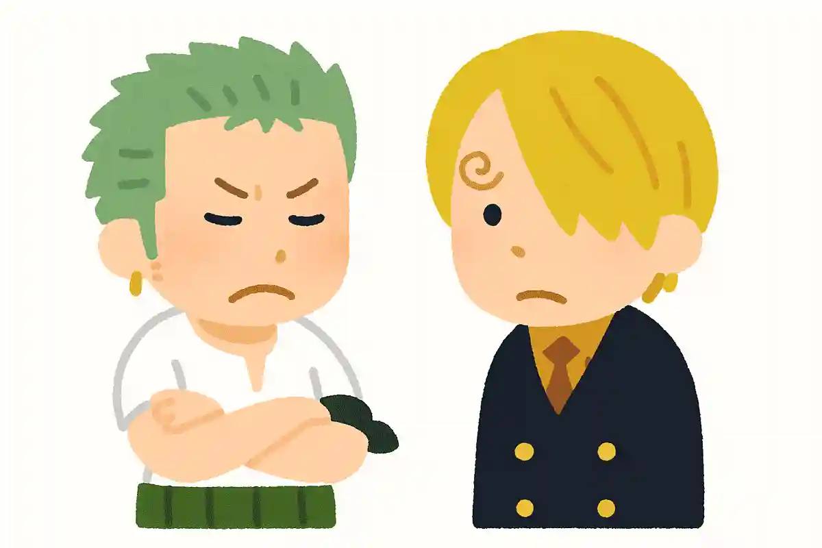 原作マンガでゾロはサンジのことを名前で呼んだことがない