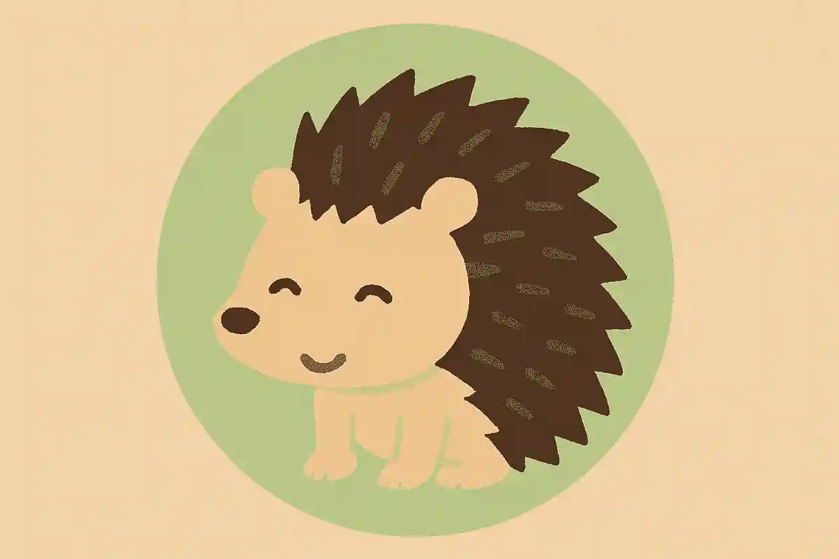 ハリネズミは針をもっている。○か×か?