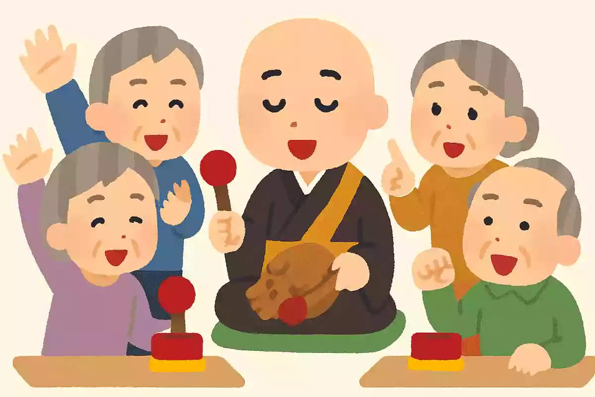 お経を読むときなど、お坊さんが木魚を叩く理由は何でしょうか？