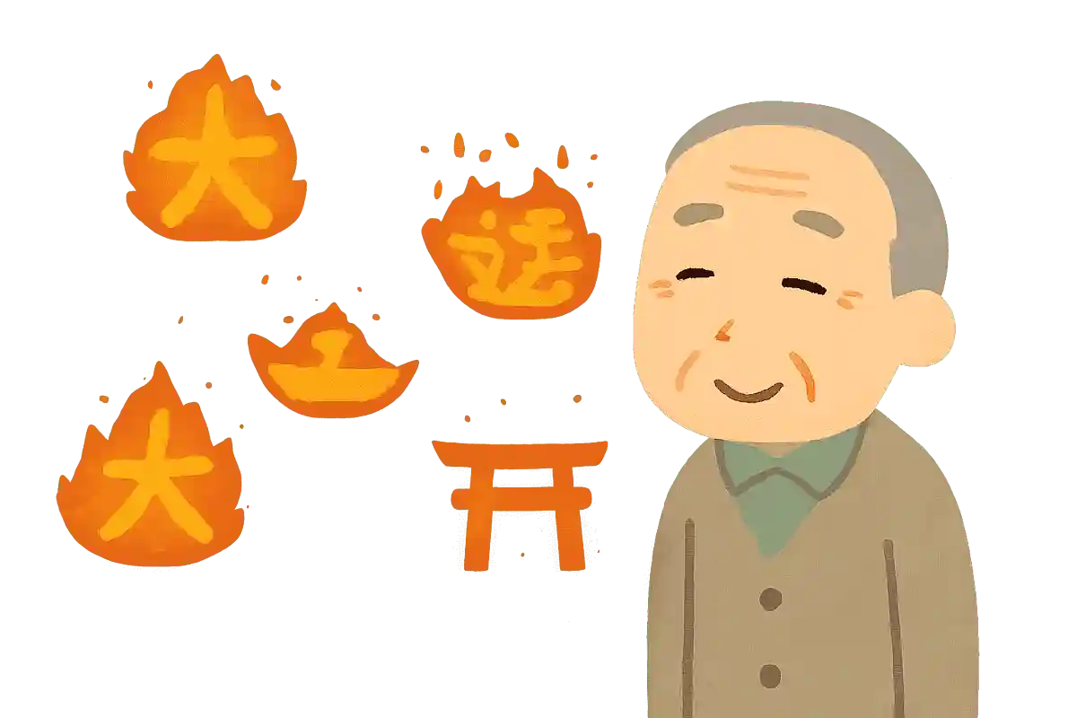 毎年8月16日に京都で「大文字」「妙法」「船形」「左大文字」「鳥居形」の順に山に火が入れられるこの行事。何と呼ばれる行事でしょうか?