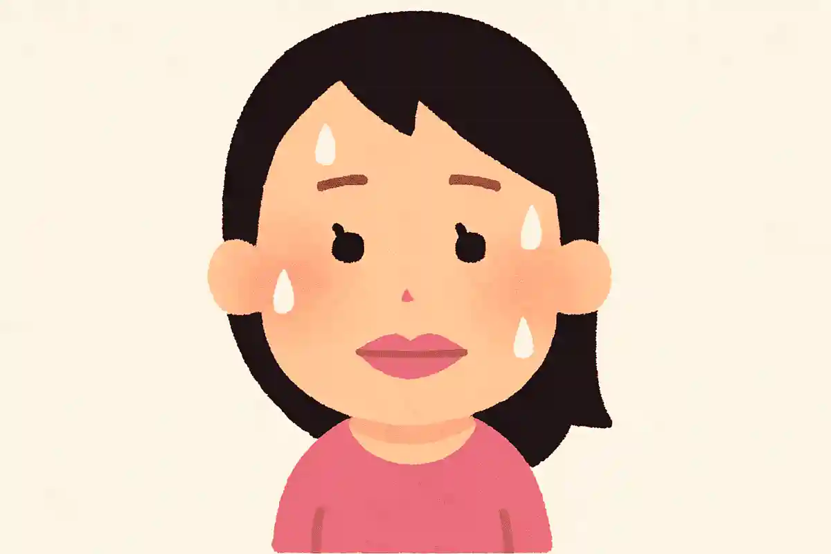 くちびるは汗をかかない。