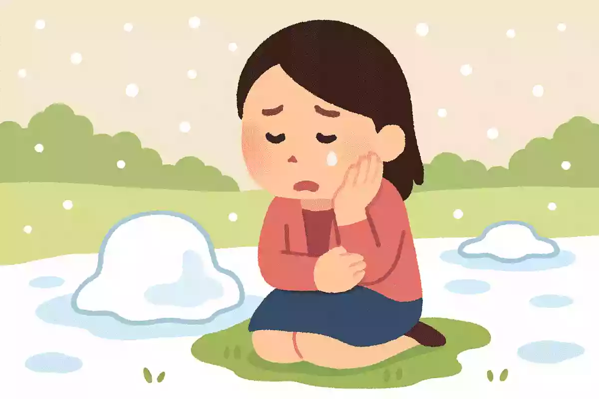 悲しみは解ける、五月の雪のように、そんなに冷たいものなどはありはしないように。ジョージ・ハーバート