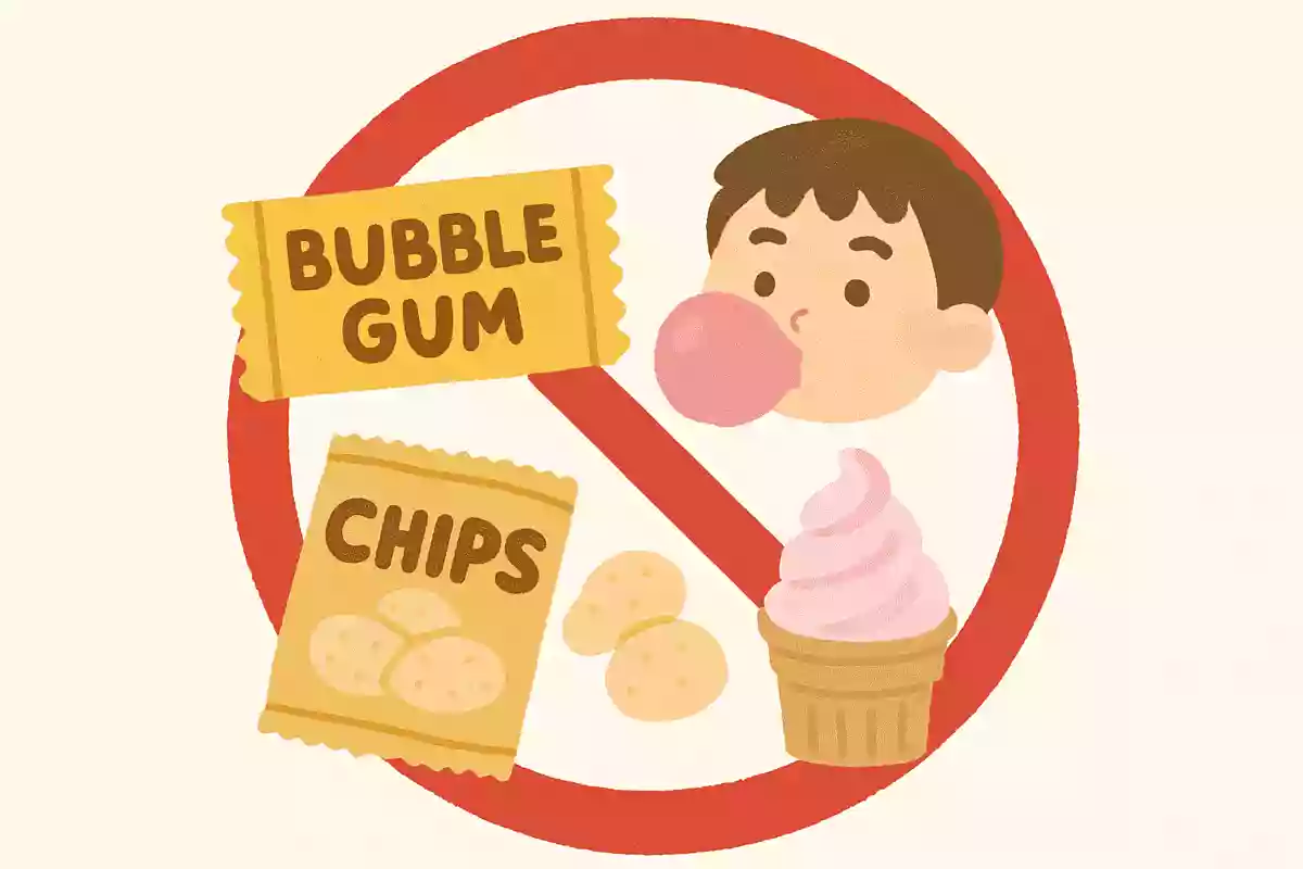シンガポールで持ち込み、製造、販売が禁止されているお菓子はなんでしょう?