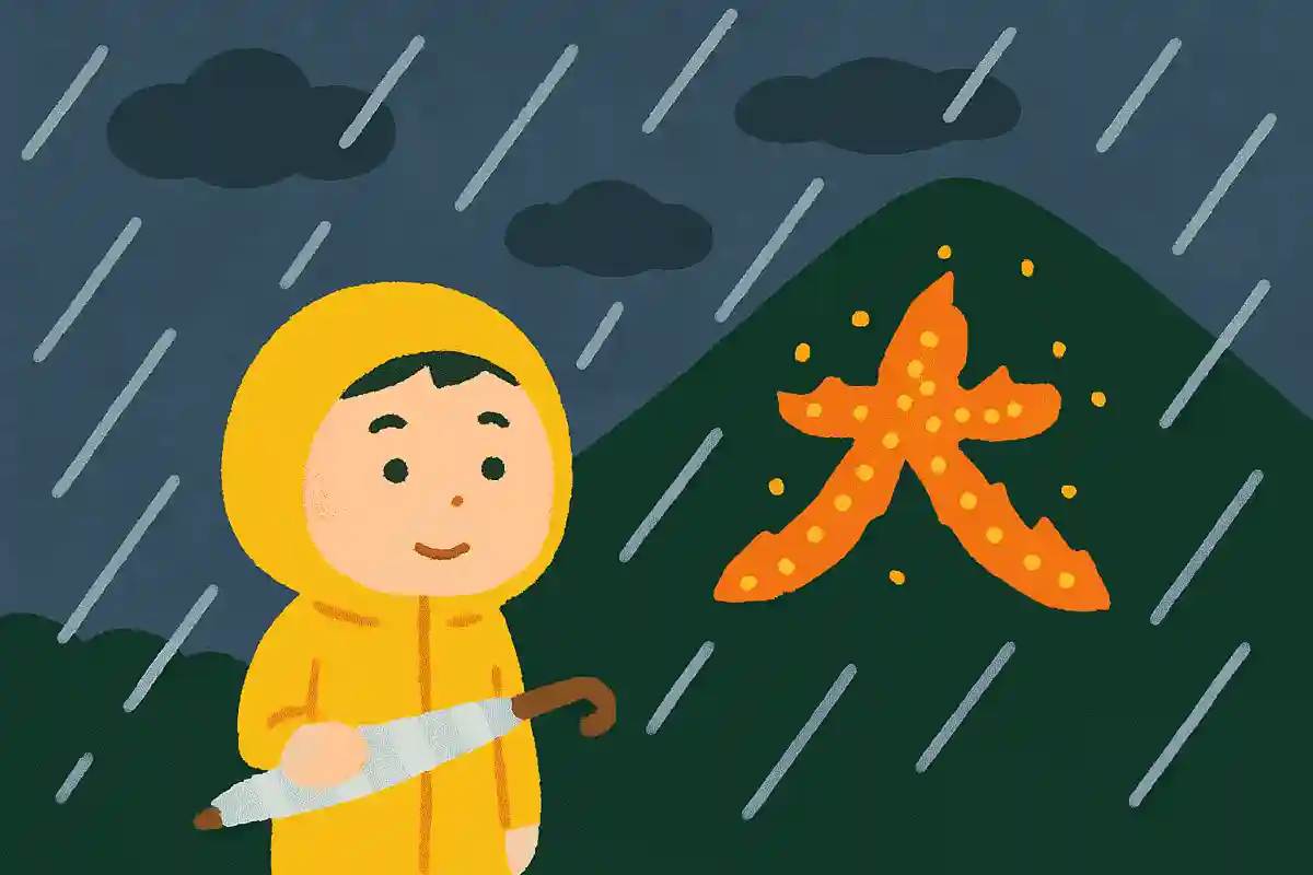 五山送り火は台風でも開催される