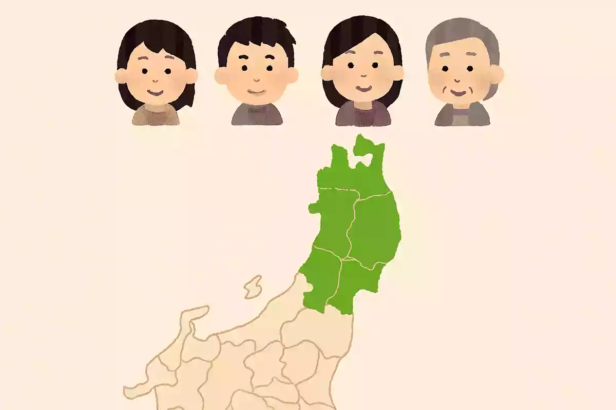 次のうち「東北地方」にある県はどれ?