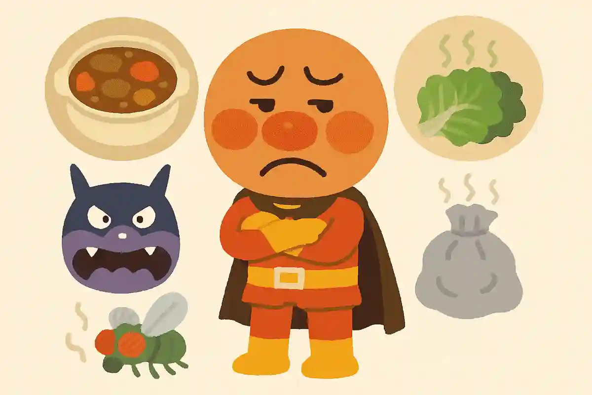 アンパンマンが苦手なことは？