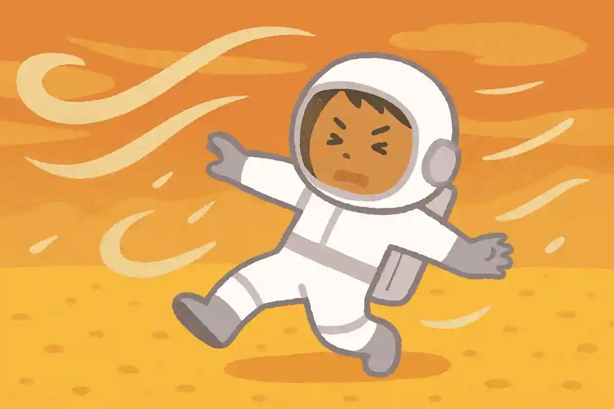 金星で吹く風は時速360キロ以上