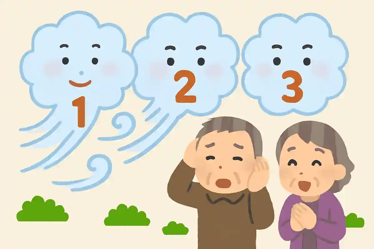 春一番だけでなく、春二番や春三番もある