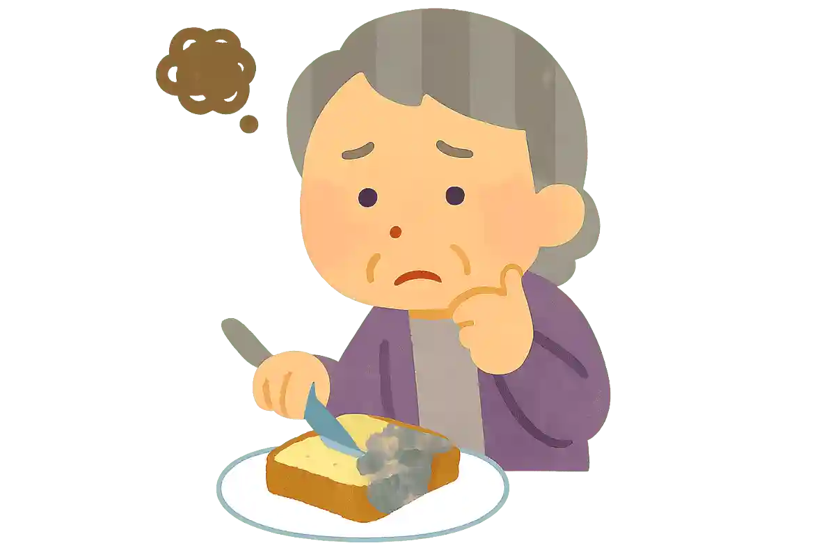 食べ物にカビが生えた場合、カビの部分を取り除けば食べても安全でしょうか?