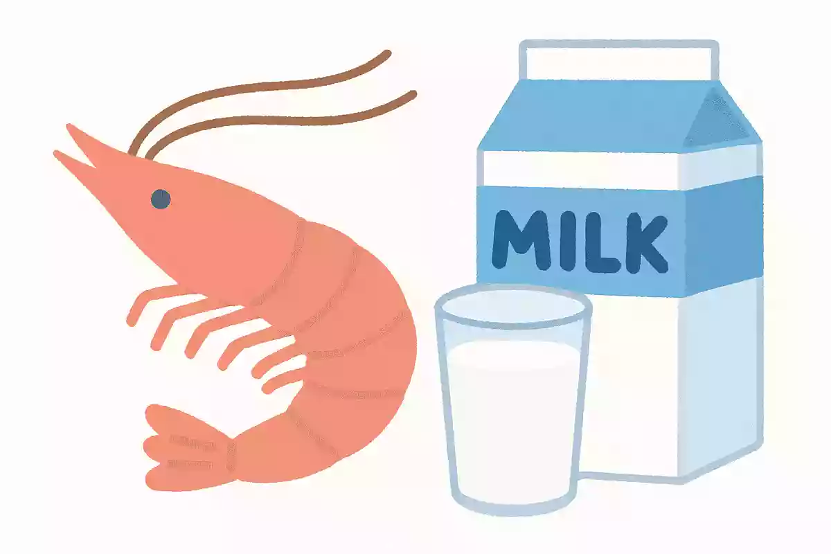 桜エビには牛乳の約6倍のカルシウムがある