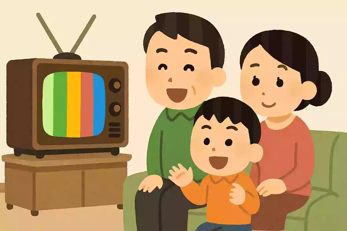 昭和35年家庭用のTVに革命が起きました。TVの画面はどうなったのでしょうか?