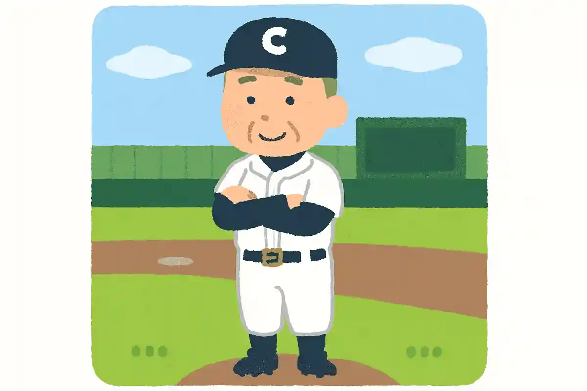 野球の監督は選手兼監督の選手がいたからユニフォームを着ている