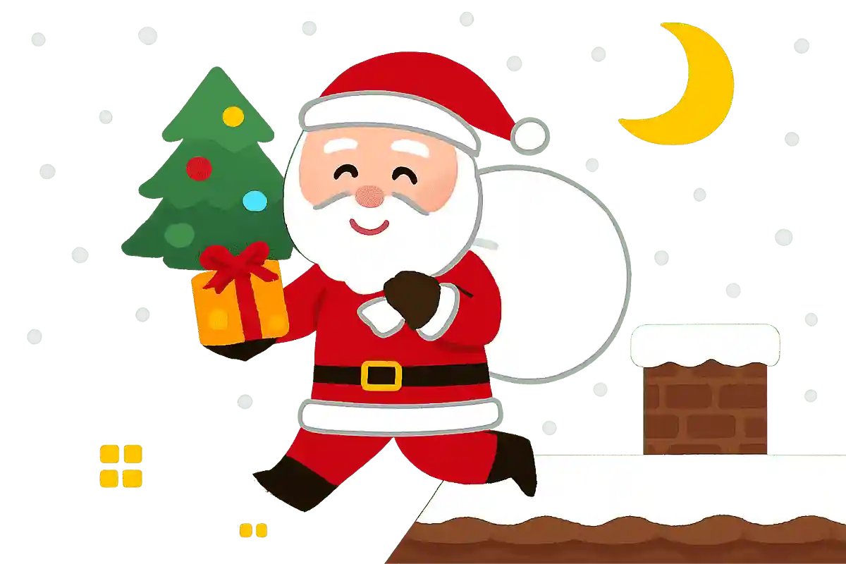 クリスマスの夜、プレゼントを持ってくるのは誰でしょうか？