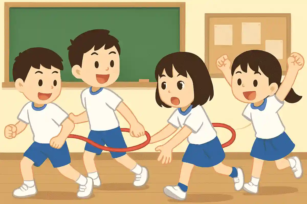 フープしっぽ取り