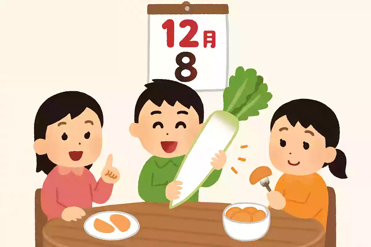 子供たちの食育の一環として、12月8日に制定された記念日といえば何でしょう？