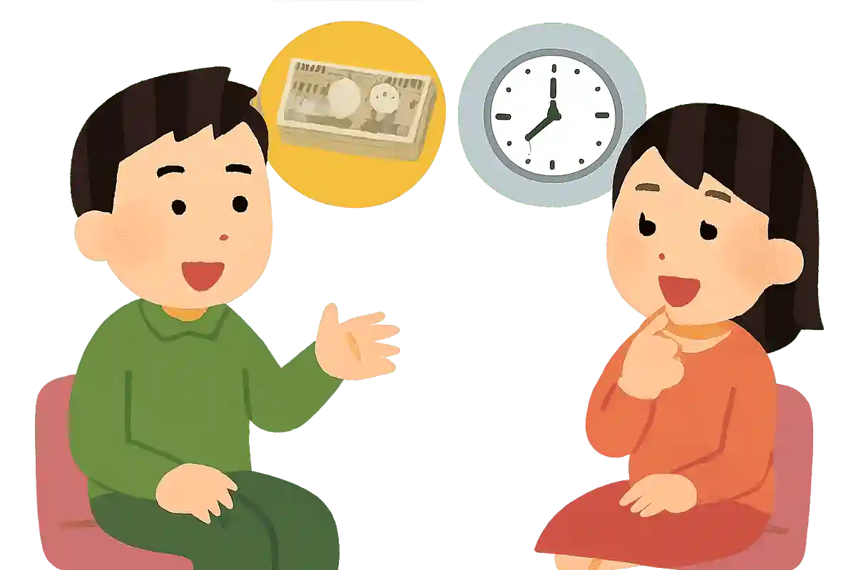 お金 or 時間、どちらかにルーズな人ならどっちと付き合う?