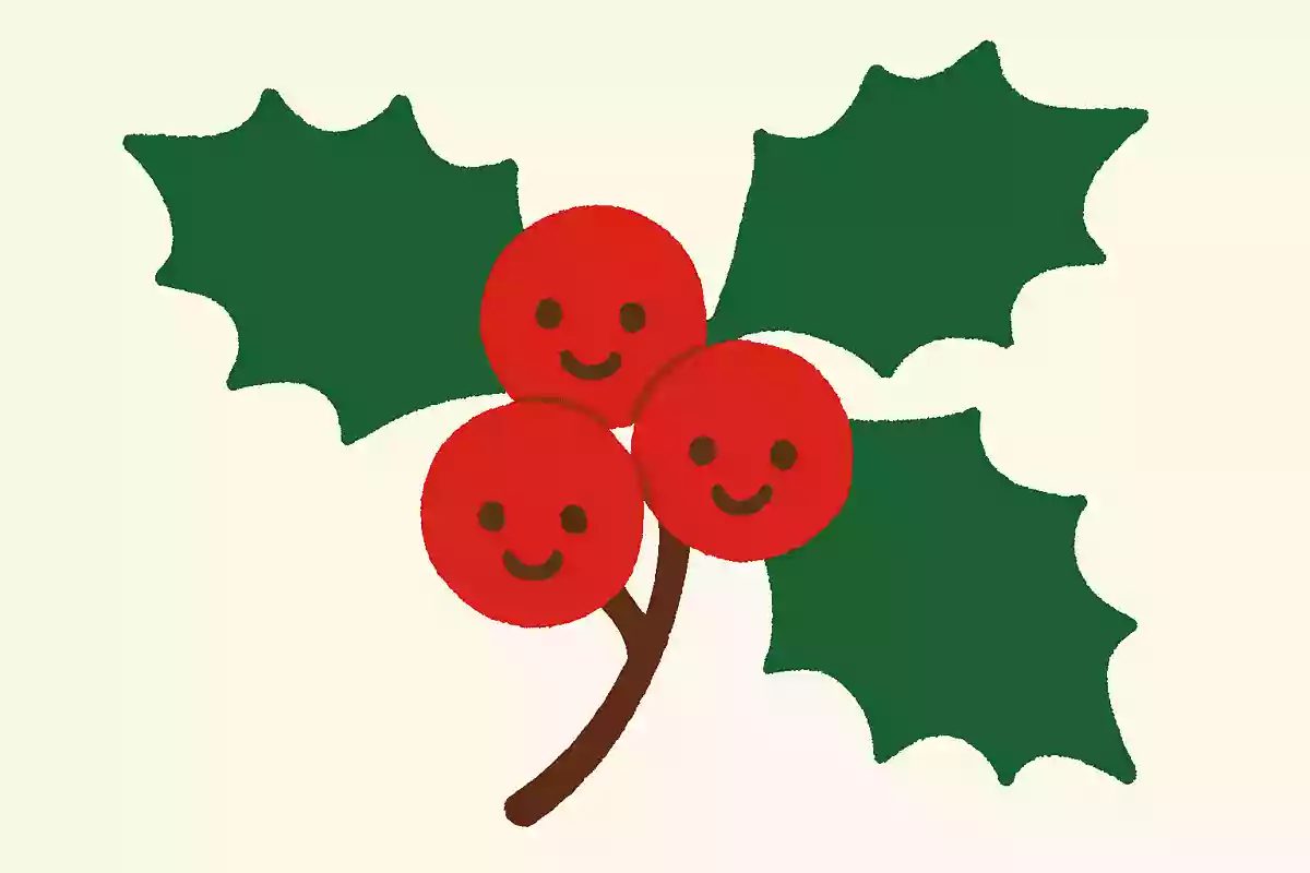 クリスマスリース作りによく使われる、赤い実のついた植物は?