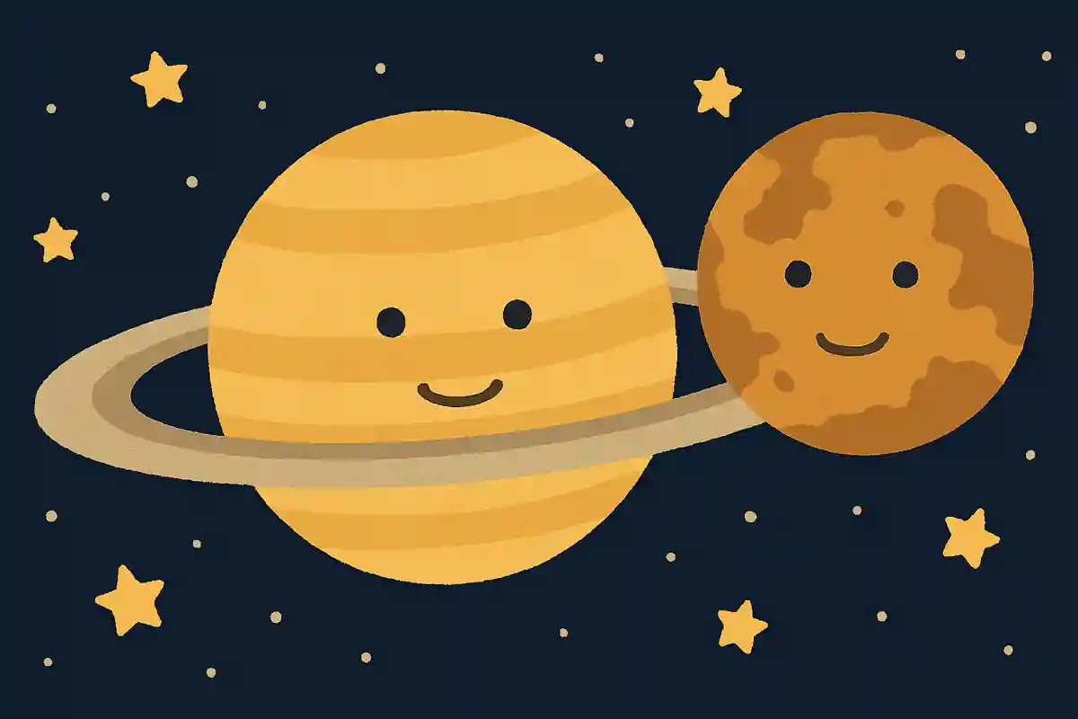 土星の衛星の中で1番大きなものの名前は？