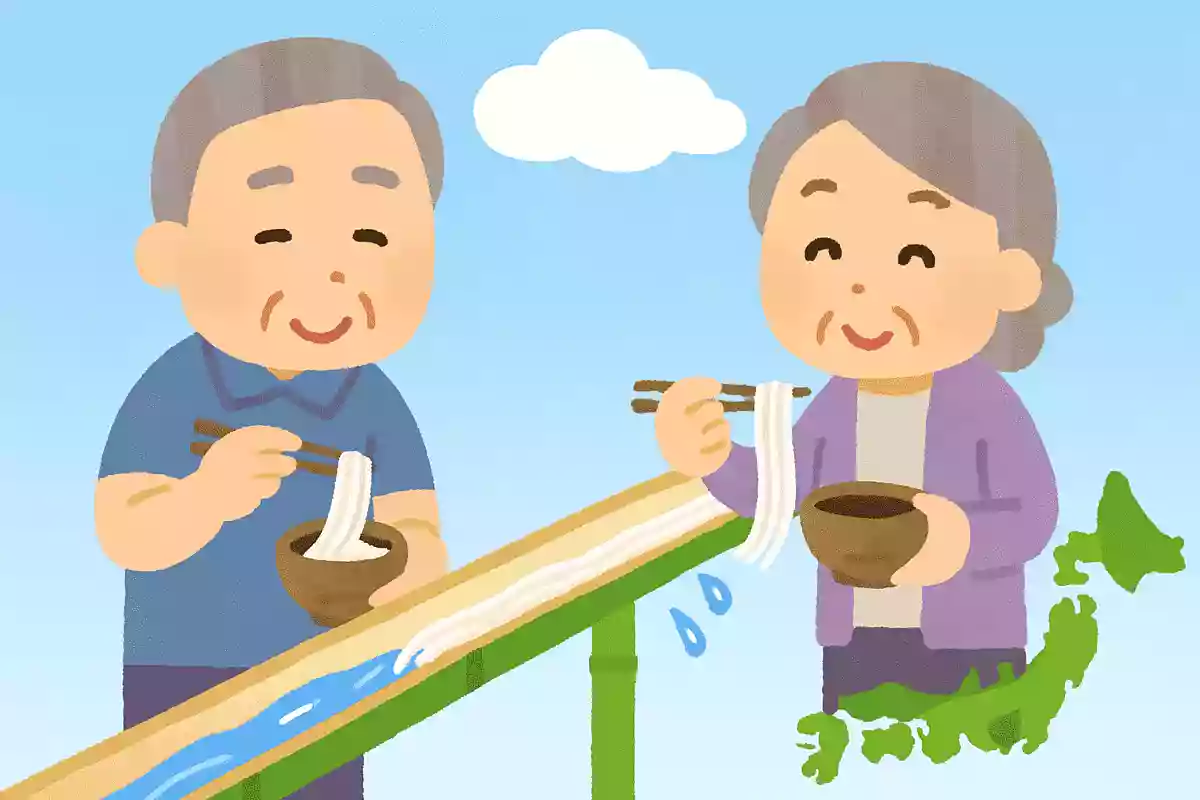 流しそうめんの発祥の地域は?