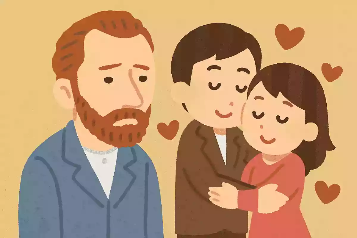 考えれば考えるほど、人を愛すること以上に芸術的なものはないということに気づく。ゴッホ