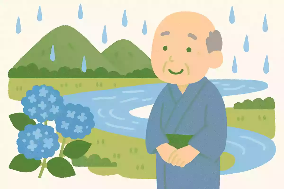 五月雨を あつめて早し 最上川
